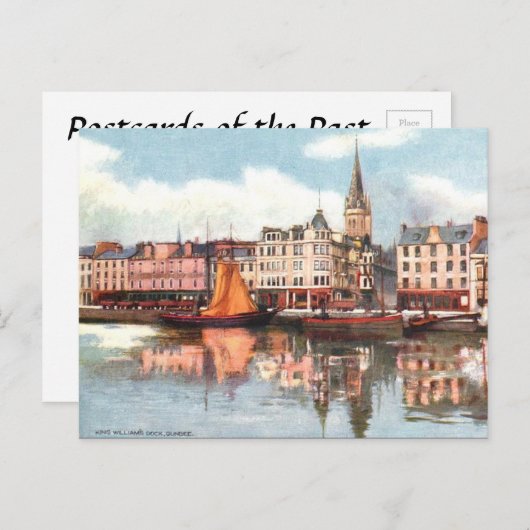 Old Briefkaart - Dundee, Schotland (Voorkant / Achterkant)