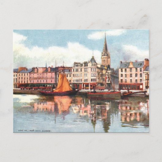 Old Briefkaart - Dundee, Schotland (Voorkant)