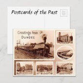 Old Briefkaart - Dundee, Schotland (Voorkant / Achterkant)
