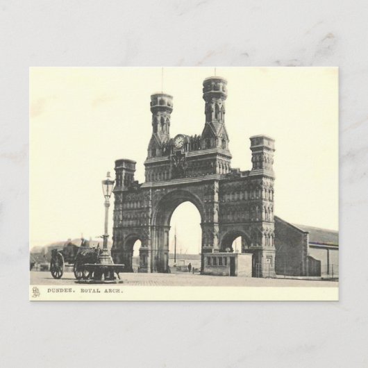 Old Briefkaart - Dundee, Schotland (Voorkant)