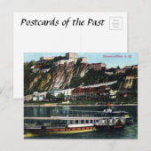 Old Briefkaart - Ehrenbreitstein, Koblenz, Duitsla (Voorkant / Achterkant)