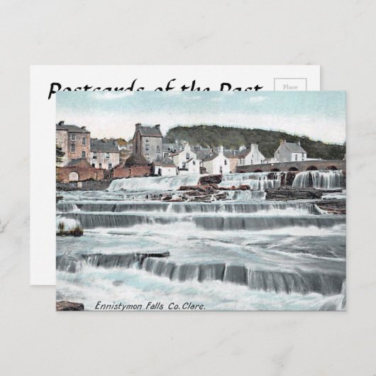 Old Briefkaart - Ennistymon, Co Clare, Ierland (Voorkant / Achterkant)