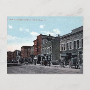 Old Briefkaart - Erie, Pennsylvania