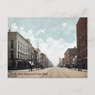 Old Briefkaart - Erie, Pennsylvania