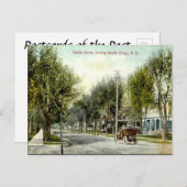 Old Briefkaart - Fargo, North Dakota, Verenigde St (Voorkant / Achterkant)