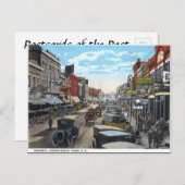 Old Briefkaart - Fargo, North Dakota, Verenigde St (Voorkant / Achterkant)