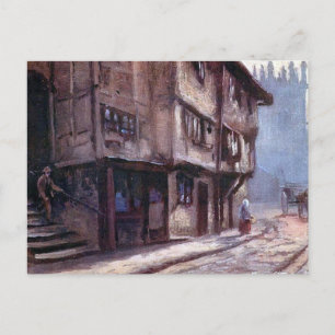 Old Briefkaart - Fish Street, Shrewsbury, Shropshi