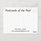 Old Briefkaart - Fleet Street, Londen (Achterkant)