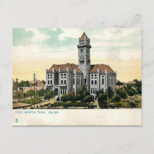 Old Briefkaart - Fort Worth, Texas