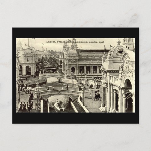 Old Briefkaart - Franco-British Exhibition, Londen (Voorkant)