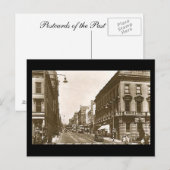 Old Briefkaart, Glasgow, Renfield Street Briefkaart (Voorkant / Achterkant)