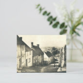 Old Briefkaart - Gold Hill, Shaftesbury, Dorset (Staand voorkant)