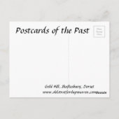Old Briefkaart - Gold Hill, Shaftesbury, Dorset (Achterkant)