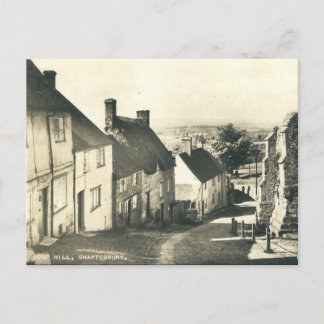 Old Briefkaart - Gold Hill, Shaftesbury, Dorset