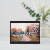 Old Briefkaart - Greenwich Park, Londen (Staand voorkant)