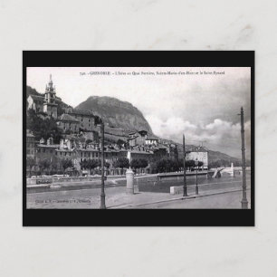 Old Briefkaart - Grenoble, Frankrijk.
