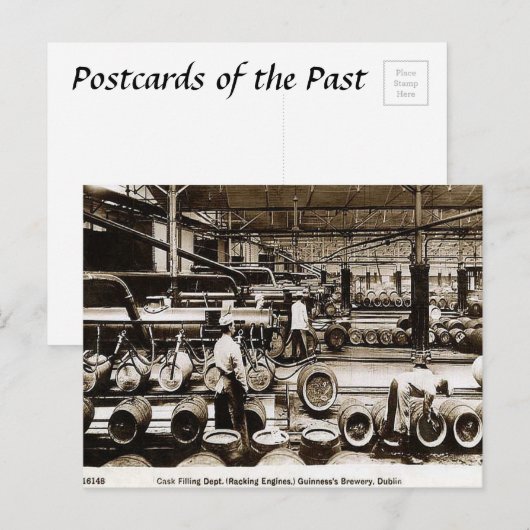 Old Briefkaart - Guinness Brewery, Dublin (Voorkant / Achterkant)