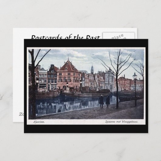 Old Briefkaart - Haarlem, Nederland (Voorkant / Achterkant)