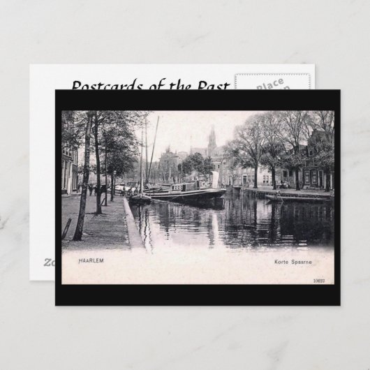 Old Briefkaart - Haarlem, Nederland (Voorkant / Achterkant)