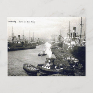 Old Briefkaart - Hamburg, Duitsland.