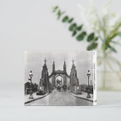 Old Briefkaart - Hammersmith Bridge, Londen (Staand voorkant)