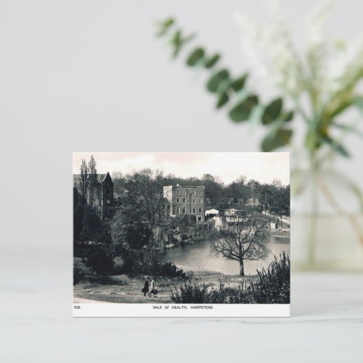 Old Briefkaart - Hampstead, Londen (Staand voorkant)