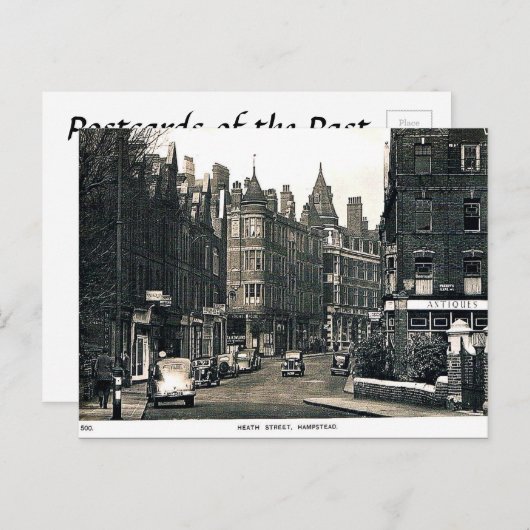 Old Briefkaart - Hampstead, Londen (Voorkant / Achterkant)