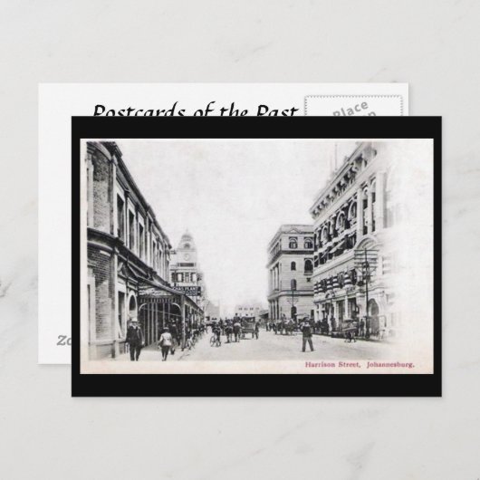 Old Briefkaart - Harrison Street, Johannesburg (Voorkant / Achterkant)