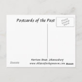 Old Briefkaart - Harrison Street, Johannesburg (Achterkant)