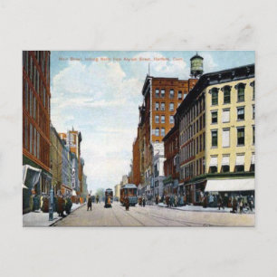 Old Briefkaart - Hartford, Connecticut, Verenigde