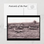 Old Briefkaart - Heathrow Airport, Londen (Voorkant / Achterkant)