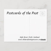 Old Briefkaart - High St, Perth, Scotland (Achterkant)