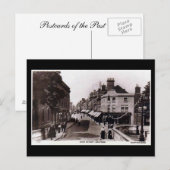 Old Briefkaart, High Street, Bedford, in 1918 Briefkaart (Voorkant / Achterkant)