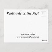 Old Briefkaart - High Street, Oxford (Achterkant)