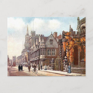 Old Briefkaart - High Street, Oxford