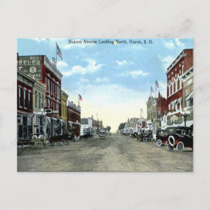 Old Briefkaart - Huron, South Dakota, VS