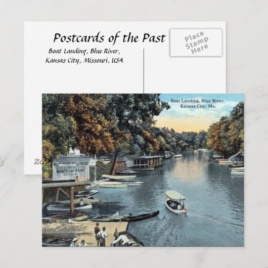 Old Briefkaart - Kansas City, Missouri, Verenigde  (Voorkant / Achterkant)