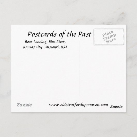Old Briefkaart - Kansas City, Missouri, Verenigde  (Achterkant)