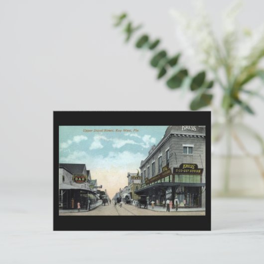 Old Briefkaart - Key West, Florida (Staand voorkant)
