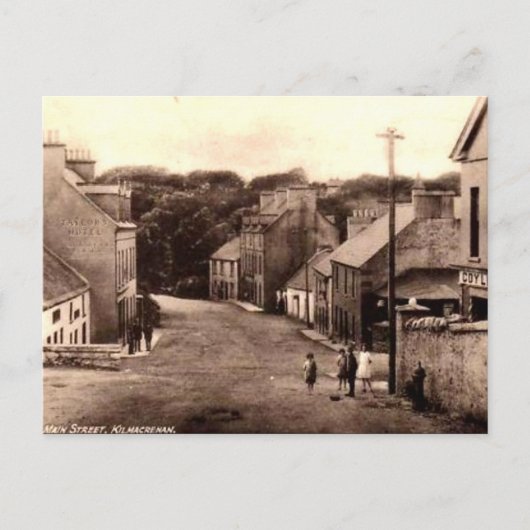 Old Briefkaart - Kilmacrenan, Co Donegal, Ierland (Voorkant)