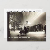 Old Briefkaart - King's Cross Station, Londen (Voorkant / Achterkant)