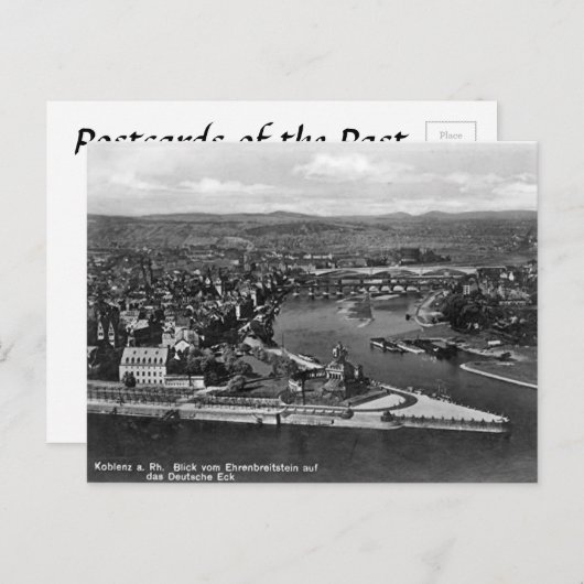 Old Briefkaart - Koblenz, Duitsland (Voorkant / Achterkant)