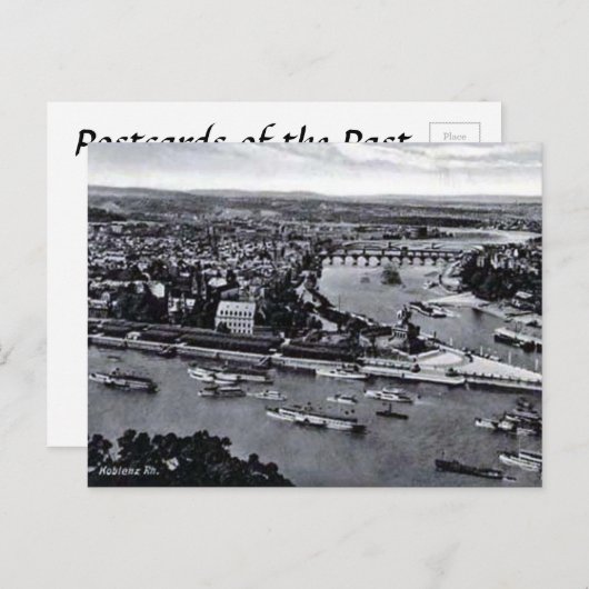 Old Briefkaart - Koblenz, Duitsland (Voorkant / Achterkant)