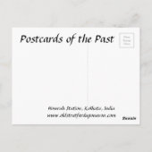 Old Briefkaart - Kolkata, India (Achterkant)