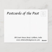 Old Briefkaart - Kolkata, India (Achterkant)