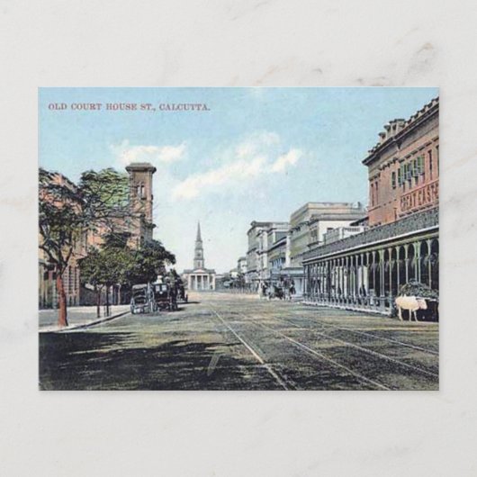 Old Briefkaart - Kolkata, India (Voorkant)