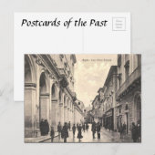 Old Briefkaart - L'Aquila, Abruzzo, Italië (Voorkant / Achterkant)