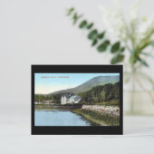 Old Briefkaart - Leenane Hotel, Connemara, Ierland (Staand voorkant)