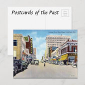 Old Briefkaart - Little Rock, Arkansas, VS (Voorkant / Achterkant)