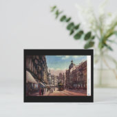 Old Briefkaart - Lord Street, Liverpool (Staand voorkant)